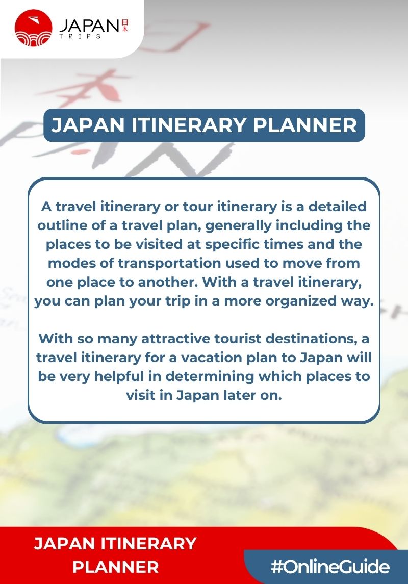 Japan Itinerary Planner