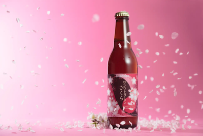 Spring Comes Early With Cherry Blossom Sake Rice Beer in Japan
