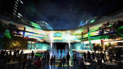 Takanawa Gateway City Transforms with Projection Mapping in Tokyo’s New Winter Event