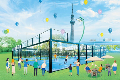 Experience the Fun of Playing Padel at Padel Tokyo Mizumachi, Just Steps Away from Tokyo Skytree!