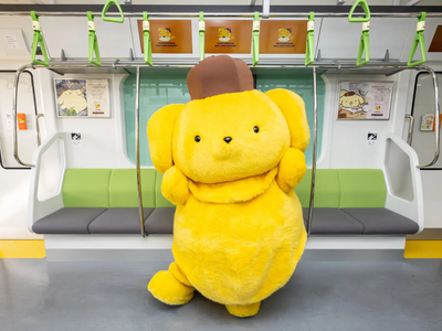 Pompompurin Takes Over the Yamanote Line for 30th Anniversary
